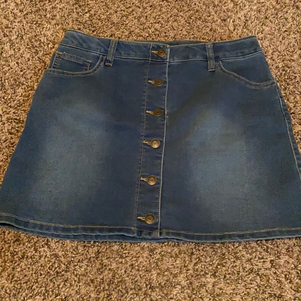 Cat&jack jean skirt, size xl 14/16